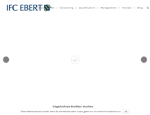 Tablet Screenshot of ifc-ebert.de